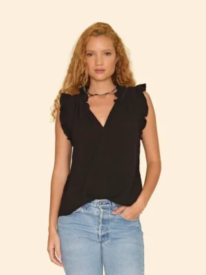 Xirena Tops<Bex Gauze Top