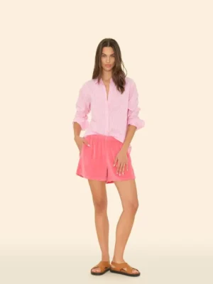 Xirena Sweats & Tees<Calypso Pink Shayden Velour Short