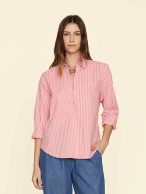 Xirena Shirts<Cameo Rose Quinn Shirt