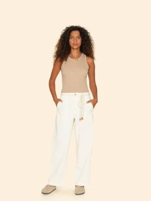 Xirena Pants & Jumpsuits<Chalk White Morleigh Twill Pant