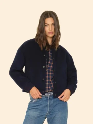Xirena Sweaters & Jackets<Dark Navy Braidy Jacket