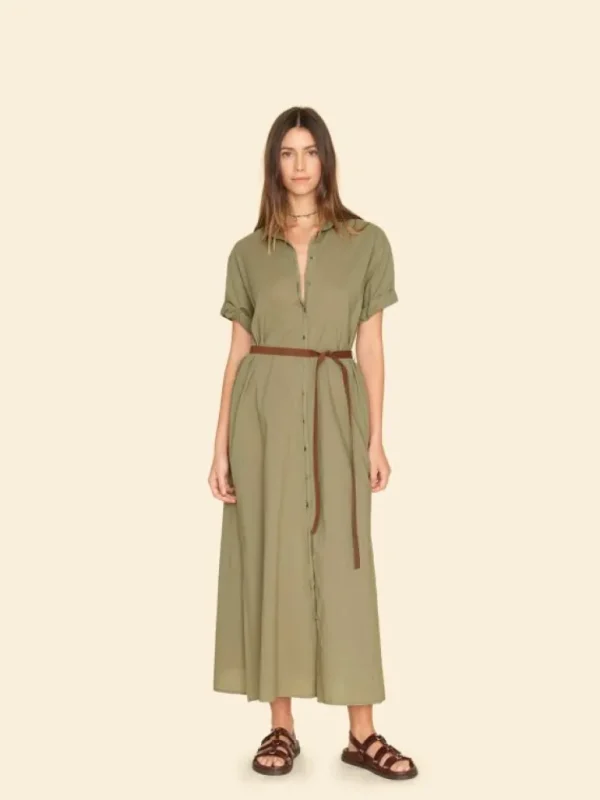 Xirena Dresses<Dark Seagrass Linnet Dress