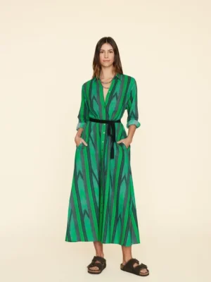 Xirena Dresses<Green Woods Boden Dress