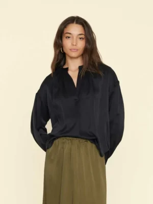 Xirena Tops<Jet Black Mayson Top