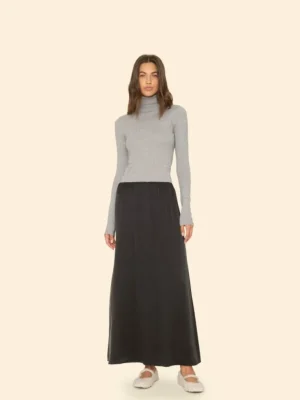Xirena Skirts<Jet Black Sela Skirt