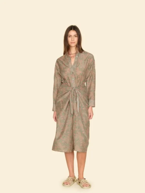 Xirena Dresses<Olive Coral Alana Dress