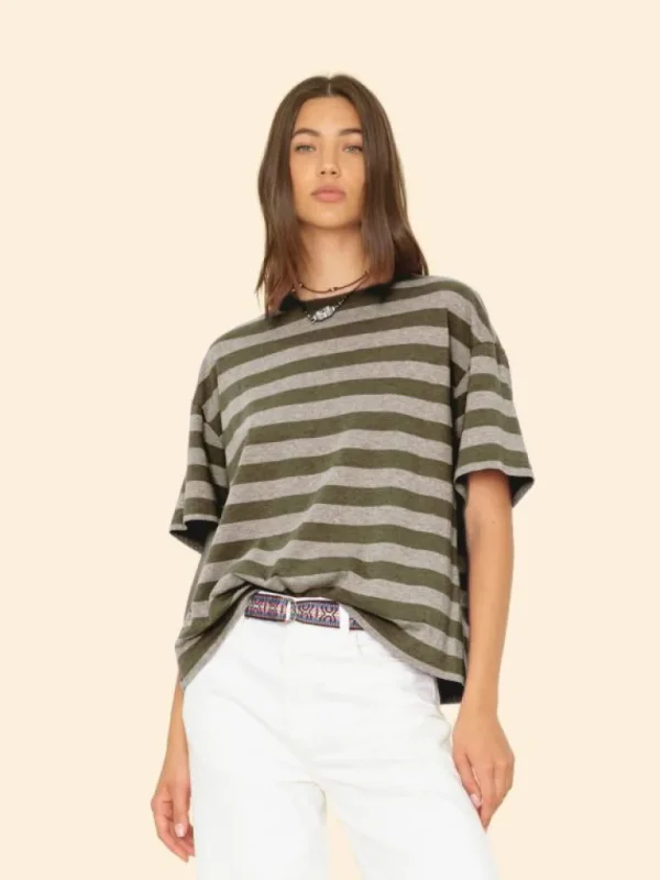 Xirena Sweats & Tees<Olive Stone Palmer Tee