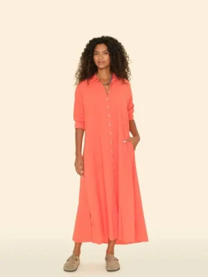 Xirena Dresses<Orange Sunset Boden Dress