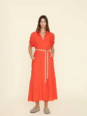 Xirena Dresses<Orange Sunset Linnet Dress