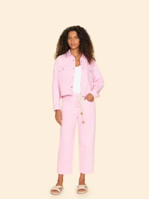 Xirena Pants & Jumpsuits<Petal Pink Brecker Denim Pant
