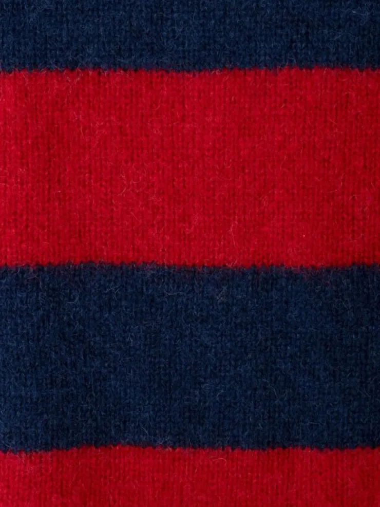 Xirena Sweaters & Jackets<Red Blue Benton Sweater