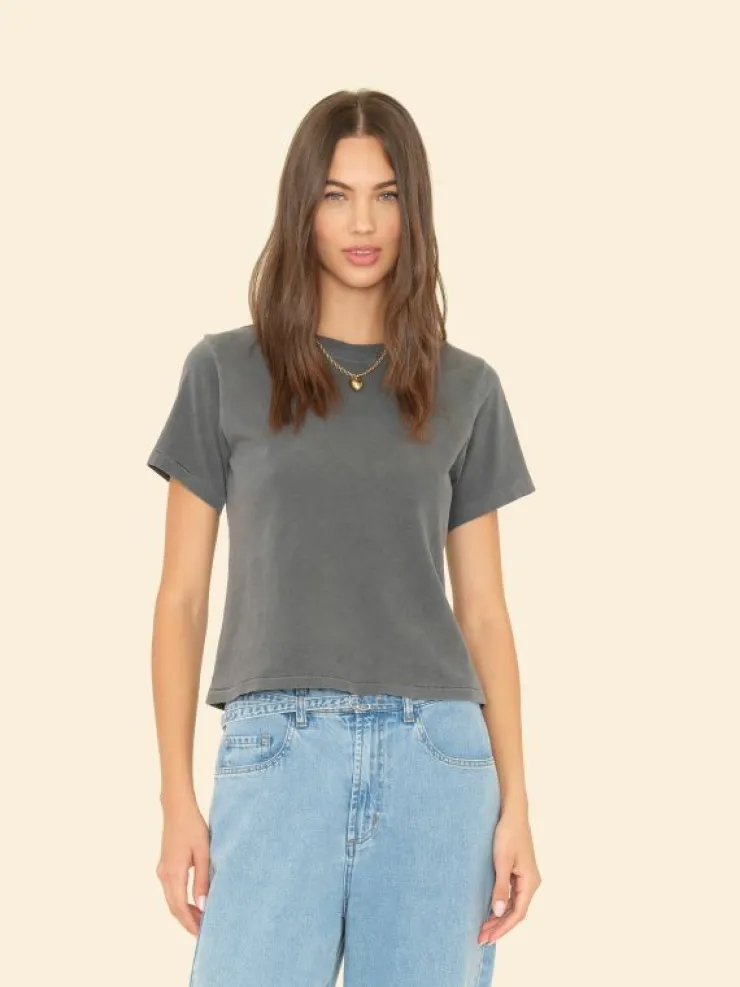 Xirena Sweats & Tees<Vintage Black Georgy Tee