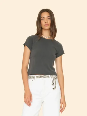 Xirena Sweats & Tees<Vintage Black Pixie Tee
